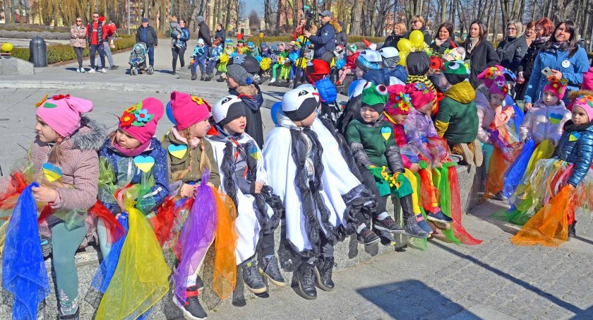 Koneckie przedszkolaki wiosnę witały [ZDJĘCIA]