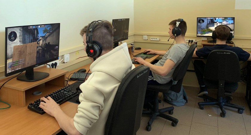 W koneckim Mechaniku grali w gry. Czwarty raz [ZDJĘCIA]