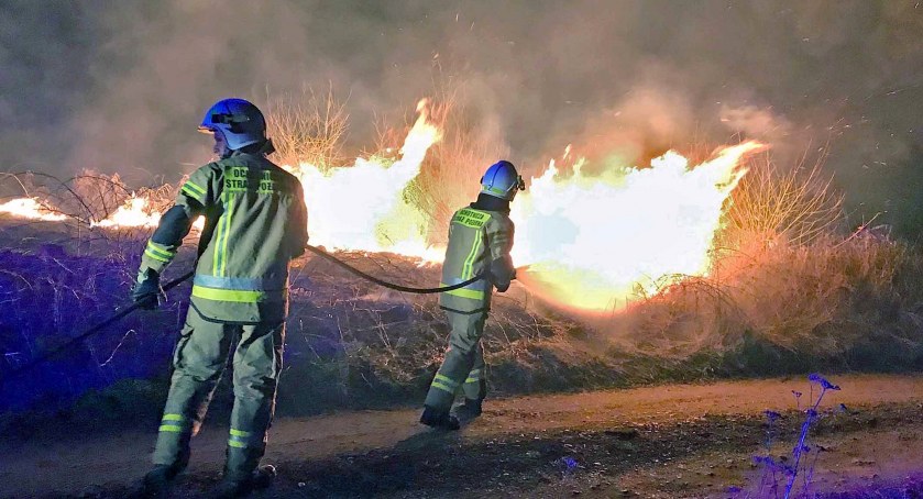 W powiecie koneckim każda gmina, a nawet wieś ma swojego piromana [ZDJĘCIA}
