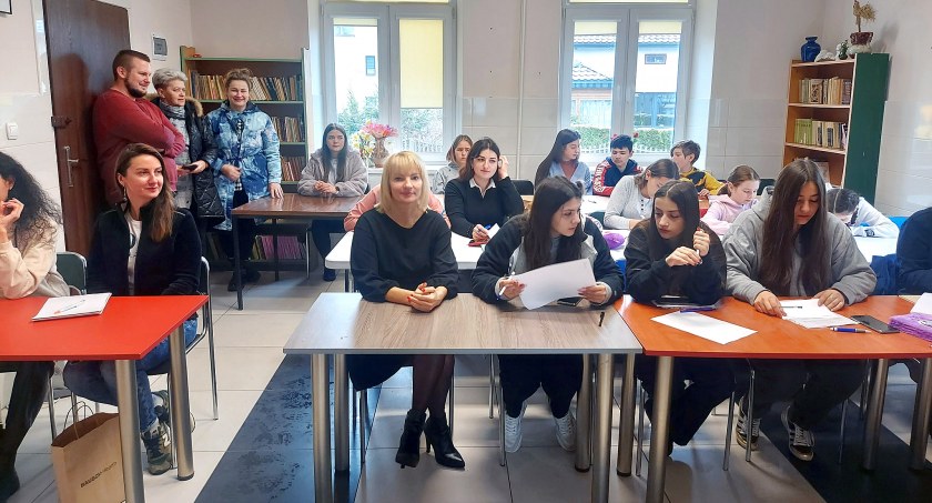 W gminie Stąporków uczą młodych Ukraińców języka polskiego [AKTUALIZACJA]