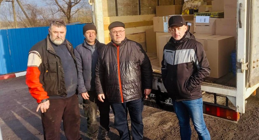 Kolejne dary gminy Fałków dla zaprzyjaźnionego Pohrebyszcza
