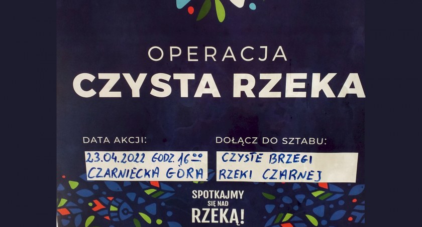 Akcja w Czarnieckiej Górze. Rzeka Czarna będzie czysta!