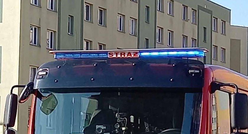 Koneccy strażacy zostali wezwani do nietypowego zdarzenia...