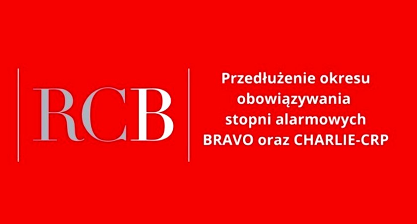 Służby w gotowości. Trzeci stopień alarmowy CHARLIE na terenie całego kraju