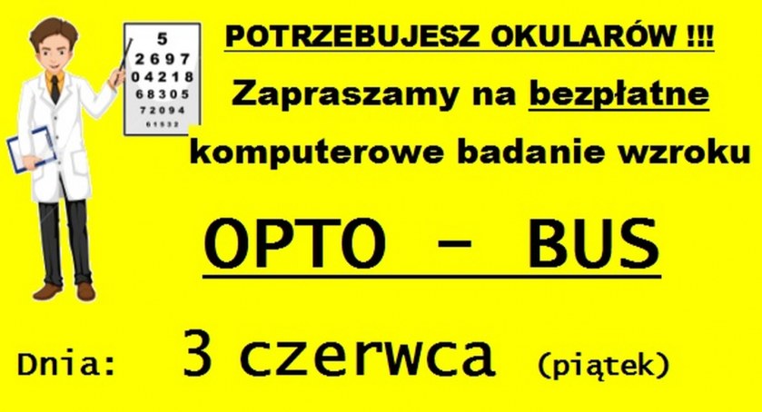 W Rudzie Malenieckiej bezpłatnie zbadasz wzrok