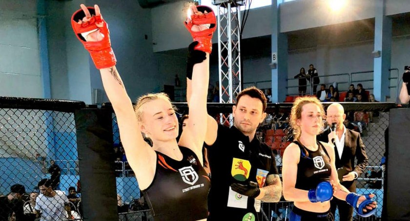 Zawodniczka z Końskich triumfuje na Gali Fight Empire MMA