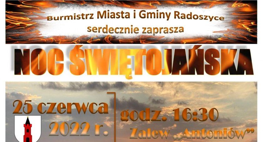 Zapraszają do Radoszyc na Noc Świętojańską