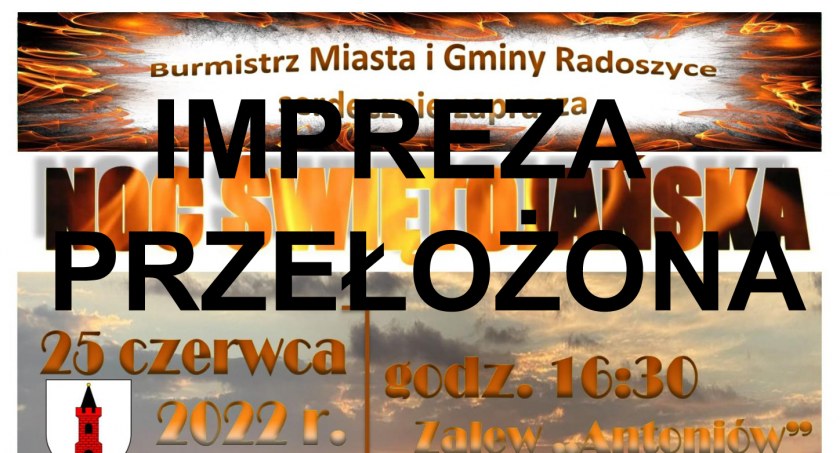 Żałoba w gminie Radoszyce. Imprezy przełożone lub odwołane