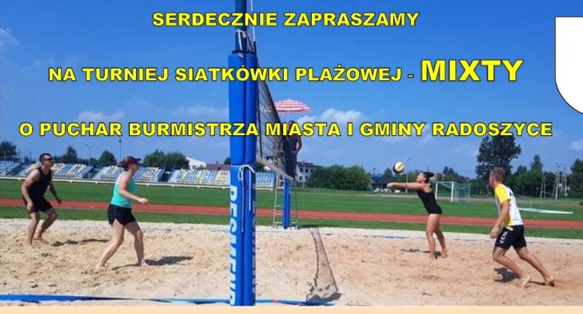 Zapraszają do Radoszyc na turniej siatkówki plażowej mikstów