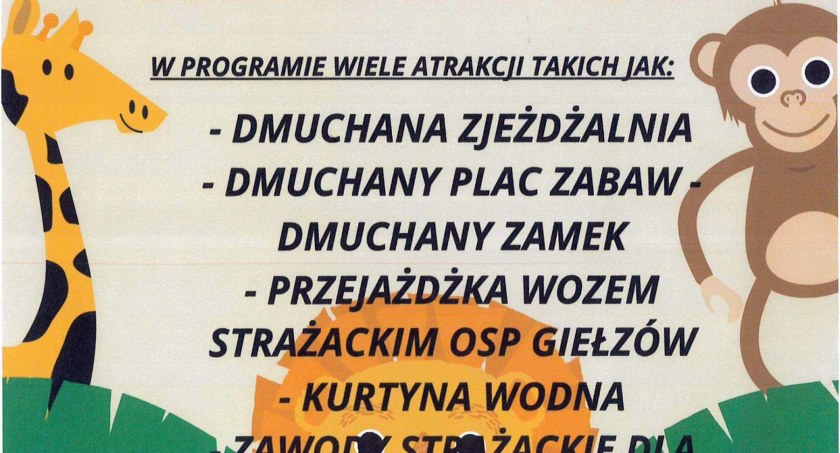 W Giełzowie odbędzie się festyn dla całych rodzin