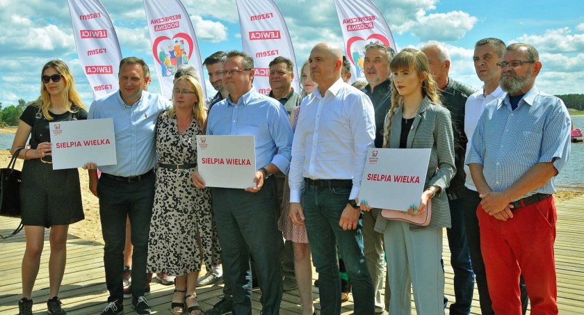 Nowa Lewica na spotkaniu w Sielpi