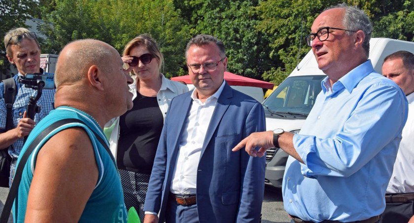 Włodzimierz Czarzasty w Końskich. Czterdzieste miasto na trasie 