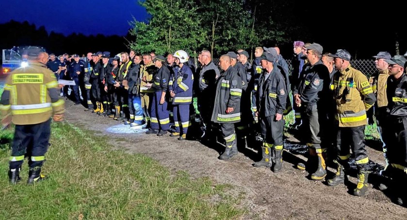 BEDLNO Zaginiony w lesie odnalazł się!