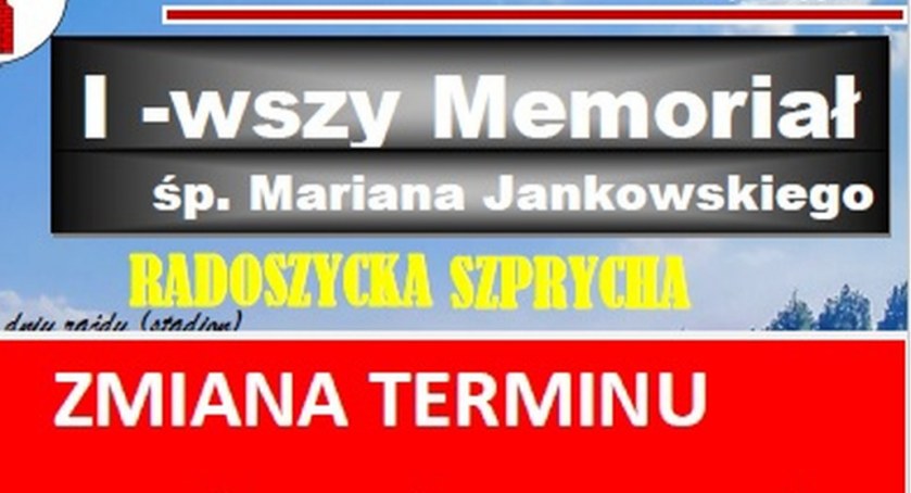 RADOSZYCE. Pogoda pokrzyżowała memoriałowe plany