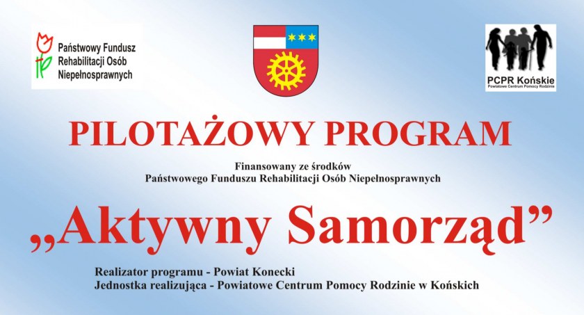 Dofinansowania dla niepełnosprawnych w ramach programu Aktywny Samorząd