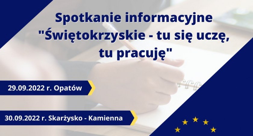 Świętokrzyskie - tu się uczę, tu pracuję