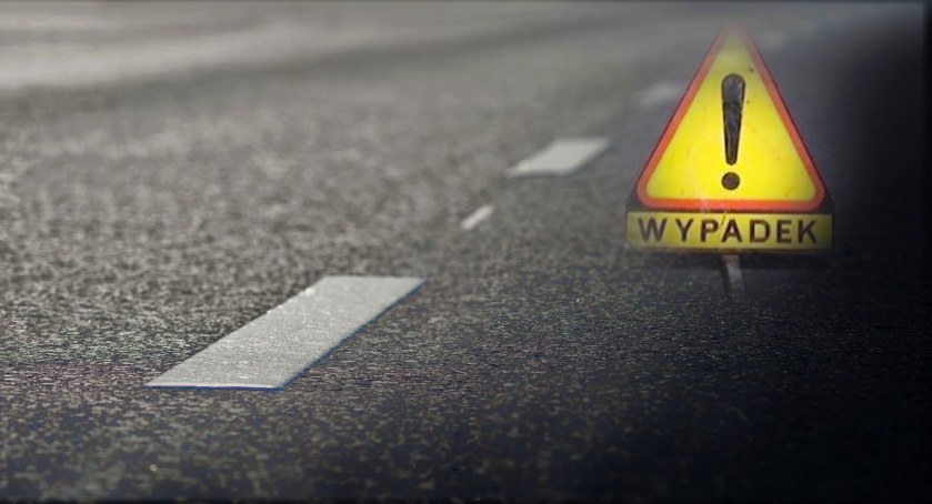 WÓLKA. Z osobowym kia zderzył się motorower piaggio