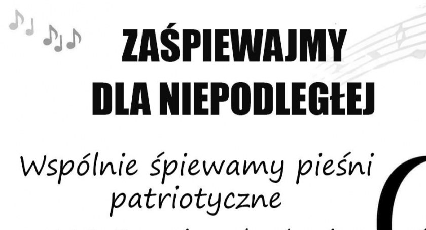 GMINA SMYKÓW. Zaśpiewają dla Niepodległej