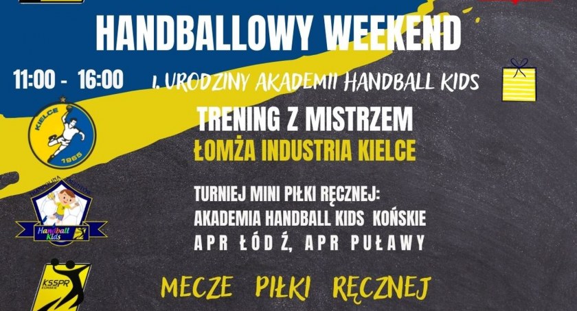 W Końskich stawiają na zabawę z piłką ręczną. Choć nie tylko