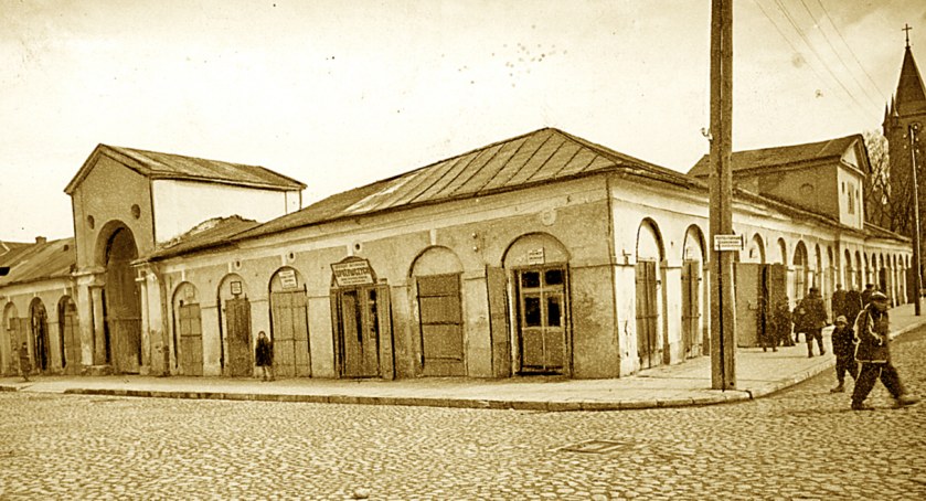 Końskie. Tu gdzie dziś Plac Kościuszki