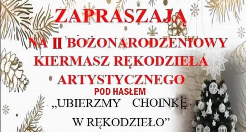 W Miedzierzy ubiorą choinkę w rękodzieło