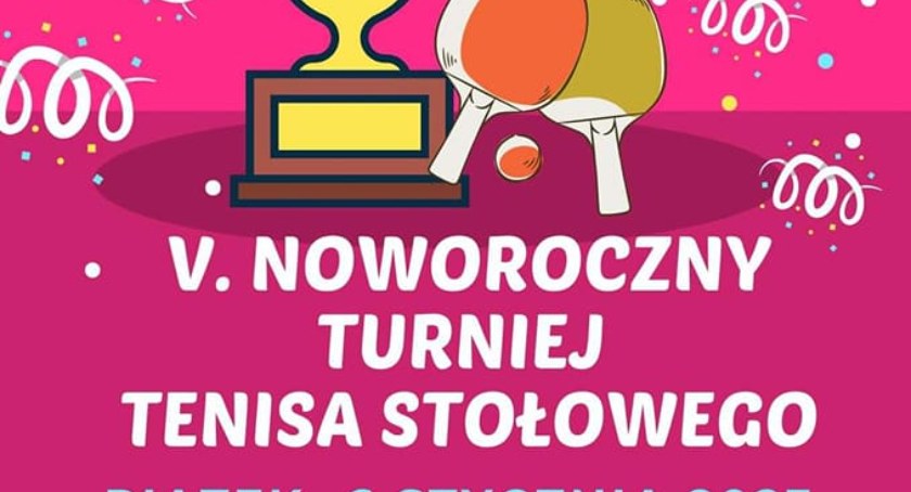 W Przyłogach odbędzie się Noworoczny Turniej Tenisa Stołowego