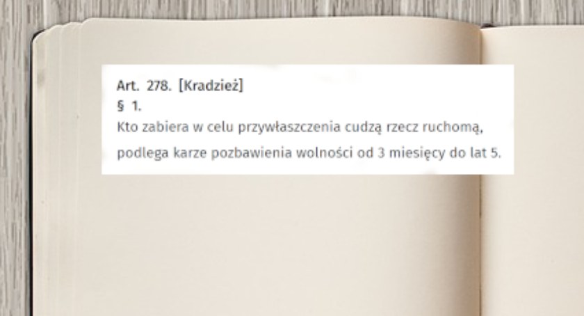 KOŃSKIE. Kradzież spodni. Jakby mu zimno było...