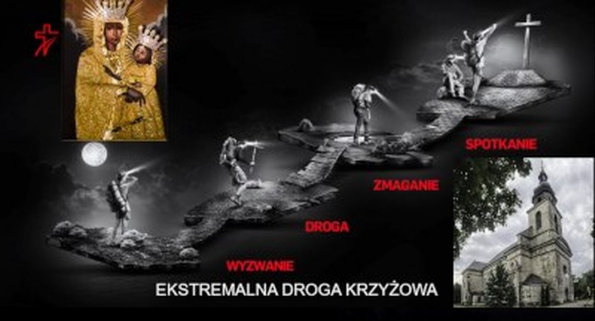 Zapraszają do Czarnej w gminie Stąporków na Ekstremalną Drogę Krzyżową