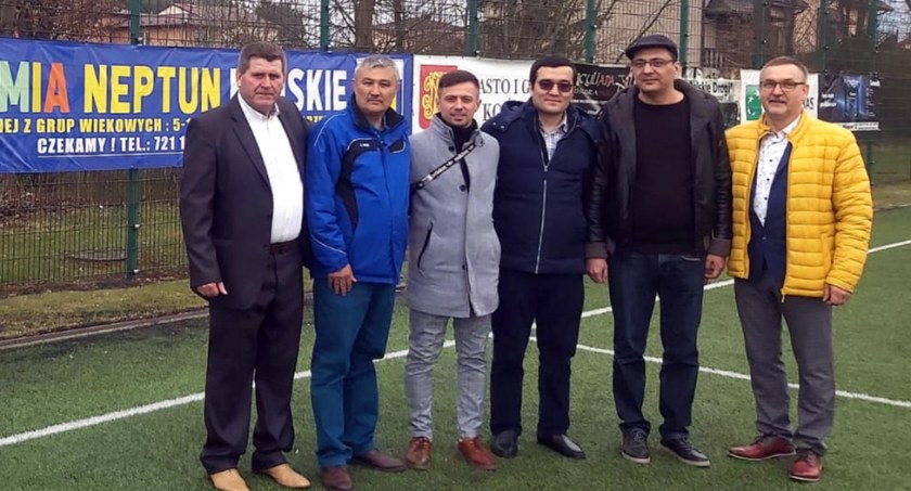 Na koneckim stadionie pojawiło się trzech konsulów ambasady Uzbekistanu