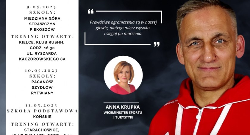 Medalista Igrzysk Olimpijskich w Barcelonie z wizytą w Starachowicach i Końskich. Wojciech Bartnik zaprasza