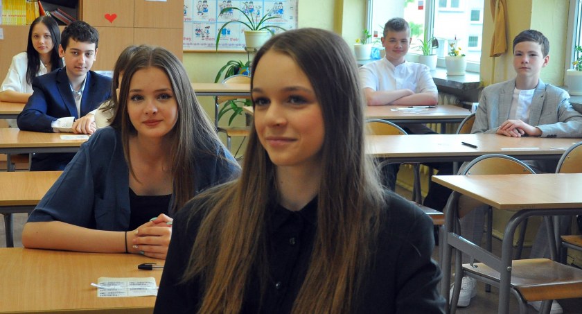 Egzaminy ósmoklasistów w Końskich