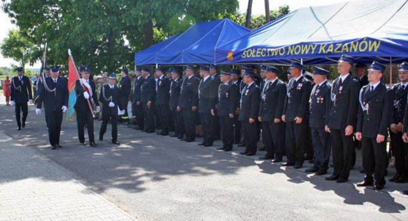 Ochotnicza Straż Pożarna w Kazanowie Nowym. 50-lecie służby u św. Floriana
