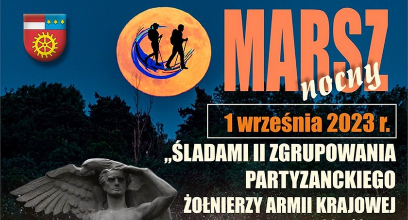 [AKTUALIZACJA] POWIAT KONECKI. Zapraszają na nocny marsz Śladami II Zgrupowania Partyzanckiego Żołnierzy Armii Krajowej