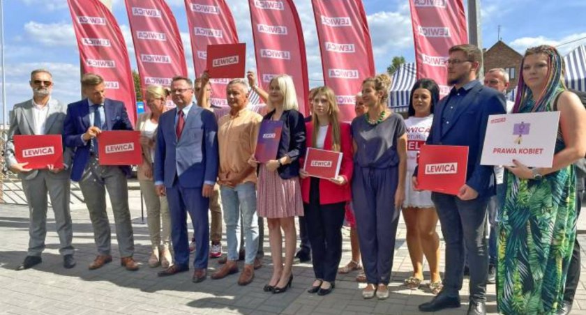   Happenig Nowej Lewicy w Końskich