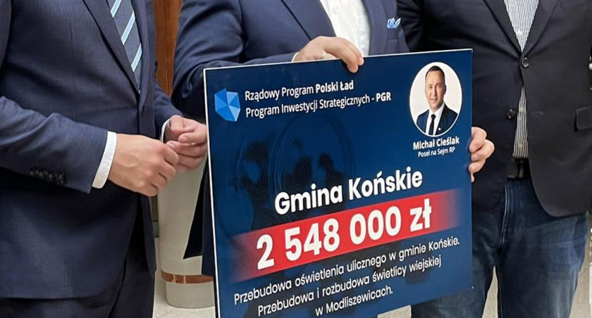 GMINA KOŃSKIE. Bilans wsparcia: 100 milionów złotych