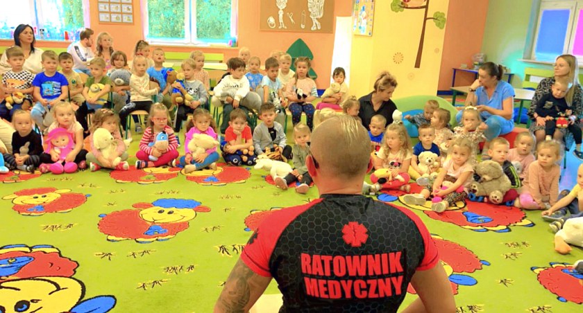 Przedszkolaki ze Smykowa już umieją udzielać pierwszej pomocy
