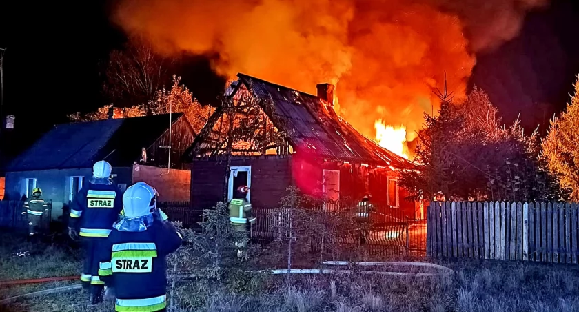 Podpalenie domu w Wólce Smolanej