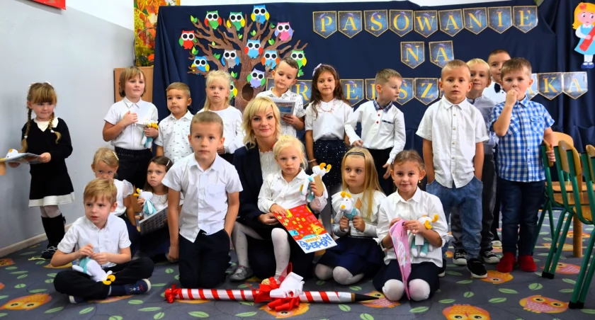 W Niekłaniu Wielkim pierwszaki obiecały być dobrymi uczniami