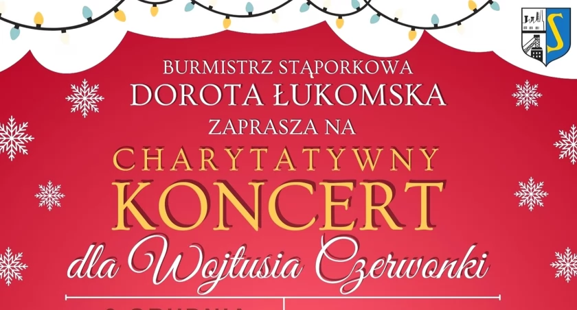 Gmina Stąporków pomaga. Koncert charytatywny dla Wojtusia
