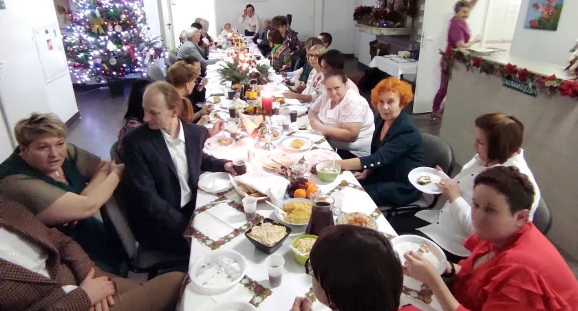 W Hospicjum w Rudzie Białaczowskiej przeżyli wspaniały wieczór wigilijny