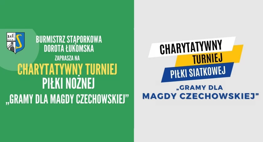 GMINA STĄPORKÓW. Akcja charytatywna. Kolejny raz zagrają dla Magdaleny Czechowskiej