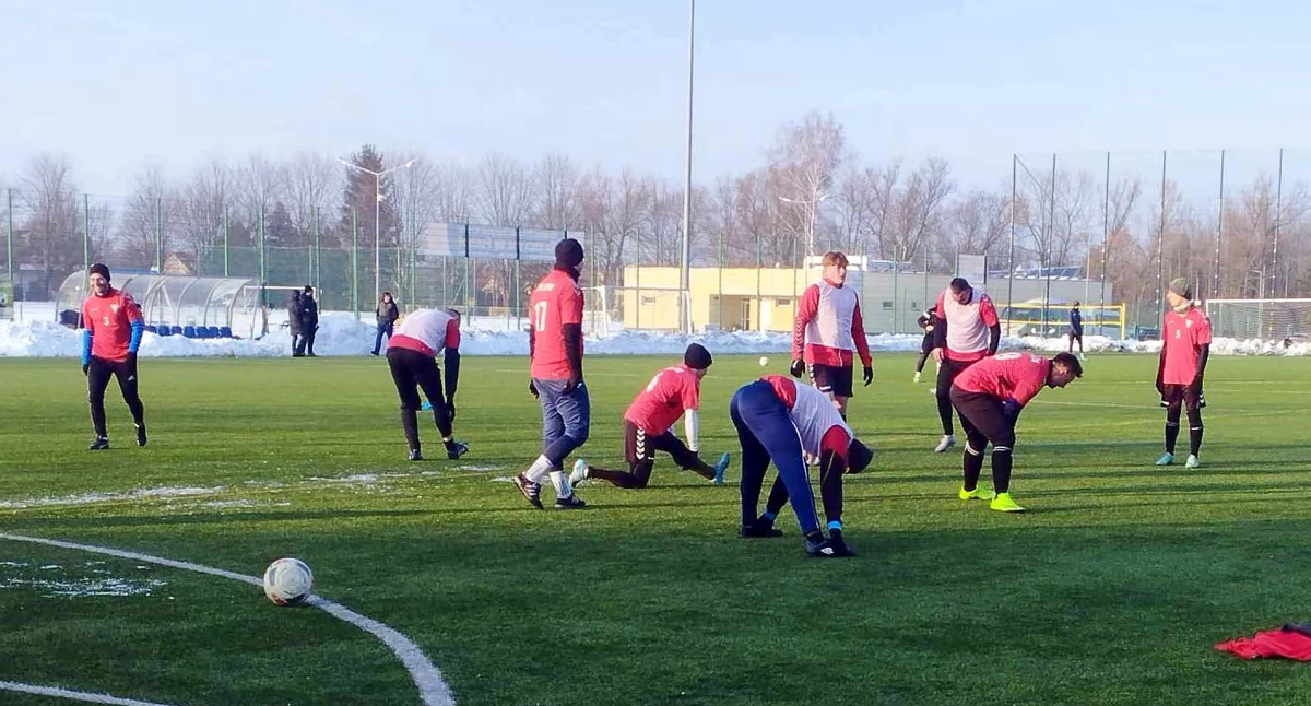 Piłkarze GLKS Fałków rozpoczęli przygotowania do drugiej rundy w Klasie B