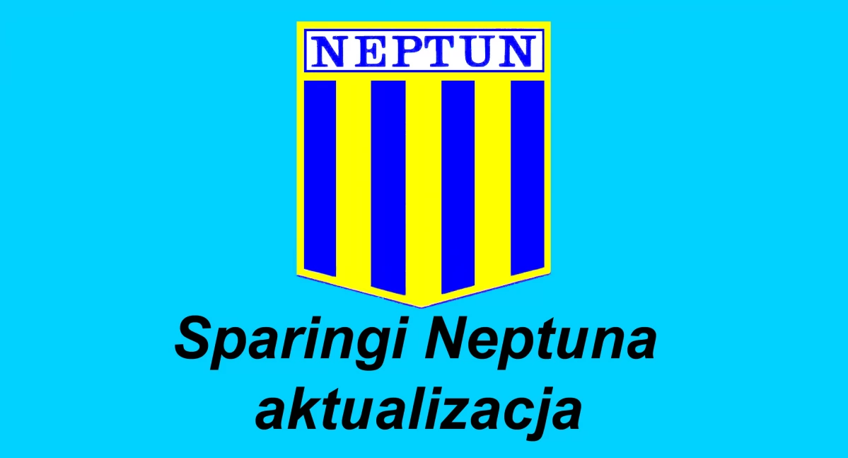 Konecki Neptun zaktualizował harmonogram meczów sparingowych