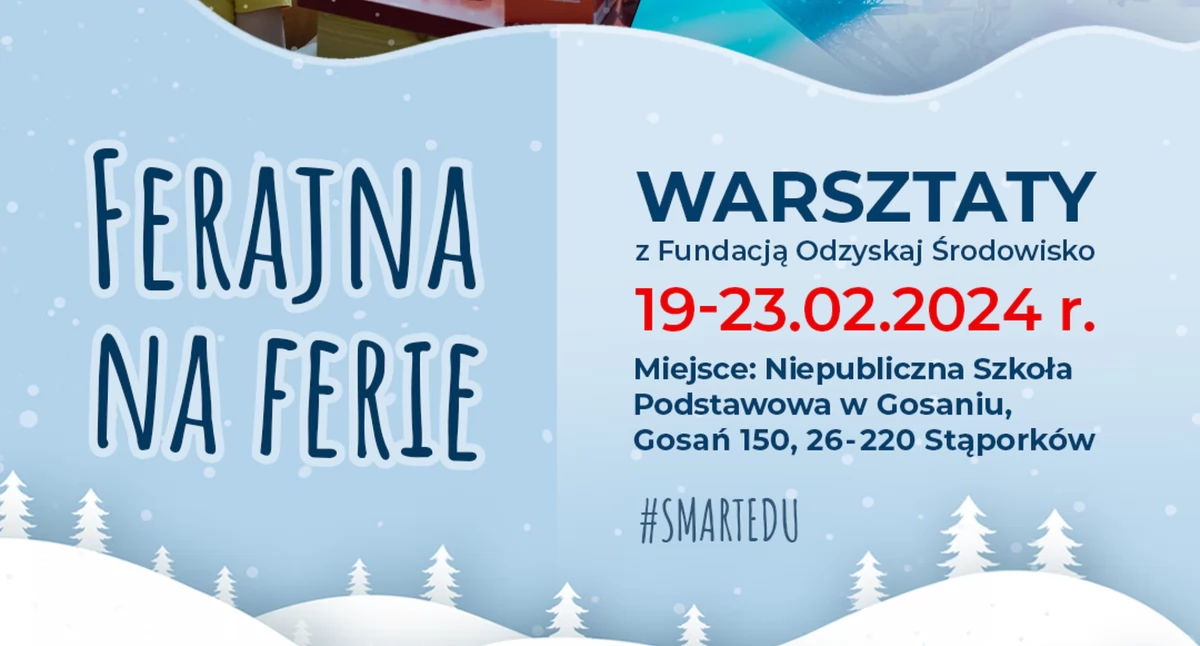 GMINA STĄPORKÓW. Eko warsztaty i mistrzowie Polski w szkole w Gosaniu