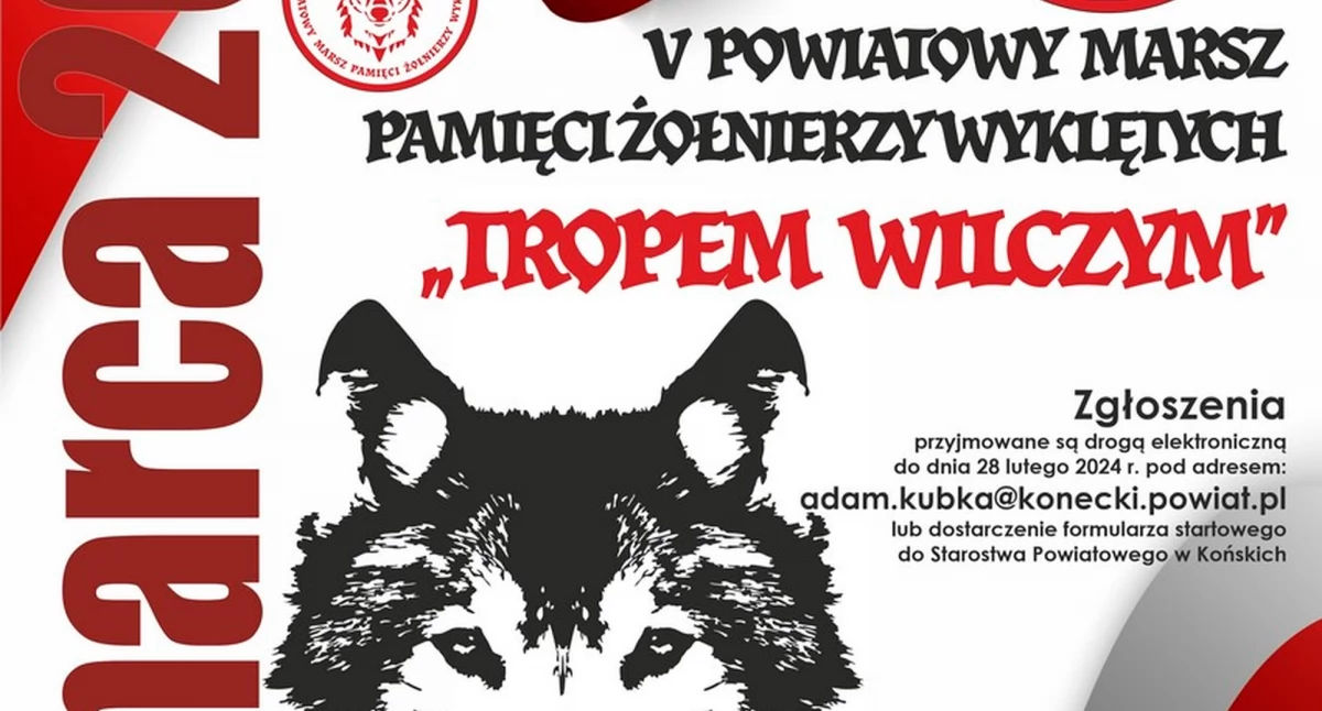 KOŃSKIE. Powiatowy Marsz Pamięci Żołnierzy Wyklętych - Tropem Wilczym staje się chlubną tradycją