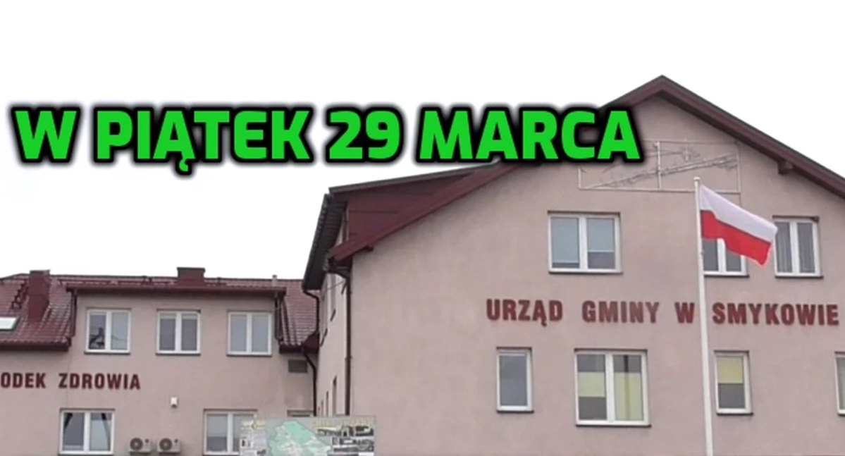 Urzędnicy informują: Krótsza niż zazwyczaj praca Urzędu Gminy w Smykowie