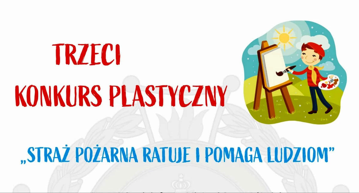 GMINA FAŁKÓW. Konkurs plastyczny Straż Pożarna Ratuje i Pomaga Ludziom