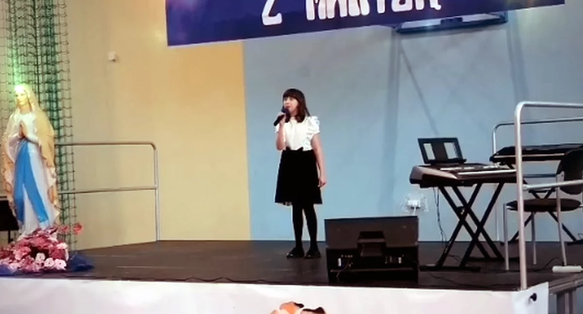 Marysia Boruń ze szkoły w Niekłaniu Wielkim laureatką Międzynarodowego Festiwalu Sancta Maria