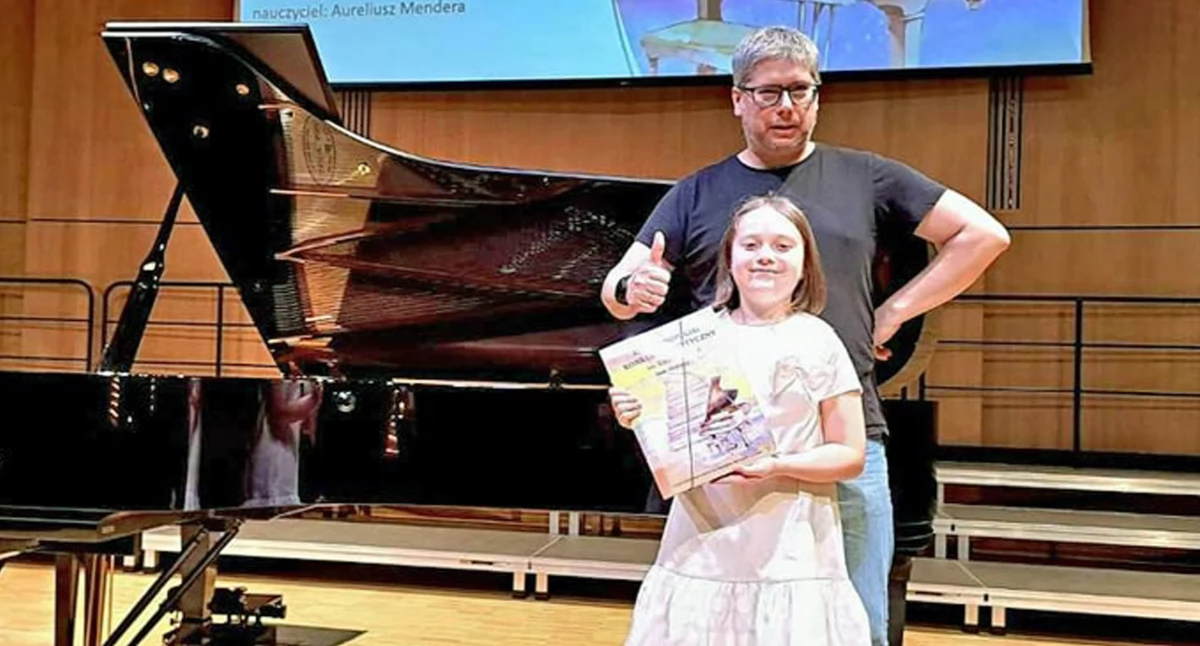 KOŃSKIE - ŁÓDŹ. Fortepianowe wyróżnienie da Zosi Wilk