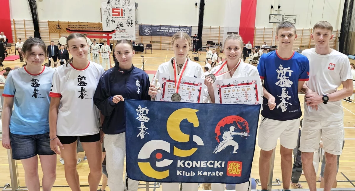 Mistrzostwach Polski w Karate. Złoto Natalii Cieszkowskiej! Martyna Białecka ze srebrem! [ZDJĘCIA]